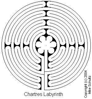 11-Circuit Chartres Labyrinth